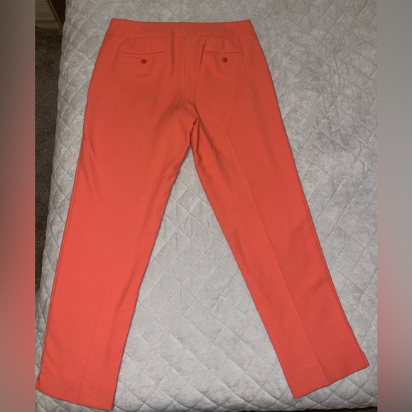 Talbots Bright Coral Dress Pants - Picture 2 of 5